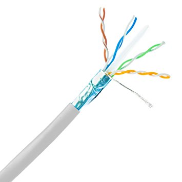 Cat.6a cuivrent le câble de réseau de ftp de câble LAN D'Ethernet