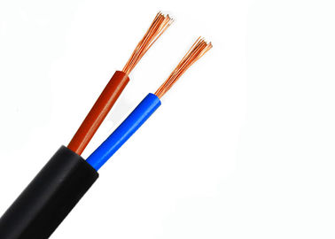 Le câble de cuivre flexible de conducteur de noyau multi de forme ronde, PVC a engainé le câble électrique