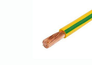 Fil électrique isolé par PVC de conducteur de cuivre de fil de câblage fixe 1,5 Sq.Mm