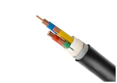 Le câble moyen électrique de tension, PVC 0,6/1KV a isolé le cable électrique
