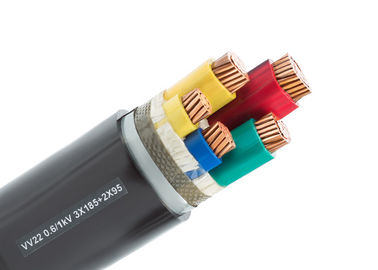 0.6/1kV câble électrique isolé par PVC, câble de cuivre de conducteur